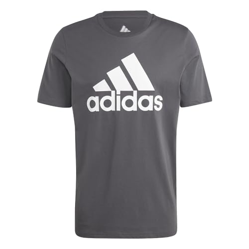 Adidas ECQ96 Men'S Essentials Single Jersey 3-Stripes T-Shirt cover