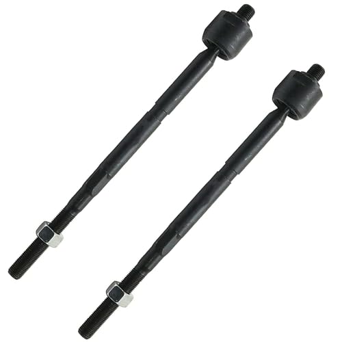 Image of Detroit Axle - 8pc Front Suspension Kit for Ford 2014-2017 Fiesta [Manual Trans] 2 Struts with Coil Spring 2 Sway Bar End Links 4 Inner and Outer Tie Rod Ends 2015 2016 Replacement