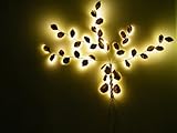 Iluminación LED, decoración para colgar en la pared, luz de árbol de yaca 3D, lámpara inteligente para el hogar, sala de estar, comedor y linterna para dormitorio