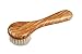 Bürstenhaus Redecker Natural Pig Bristle Face Brush with Waxed Olive Wood Handle, 6-1/8-Inches