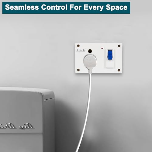 Image of Combined Box 16 Amp with Universal Socket, Master Switch, LED Indicator | MCB Option | 240V Power Utility Box for Home, Office & Appliances | Without Wire, 6 Month Warranty