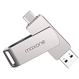 Maxone Flash Drive USB Type C Both 3.1 Tech - 2 in 1 Dual Drive Memory Stick High Speed OTG for Android Smartphone Computer, MacBook, Chromebook Pixel (64GB)