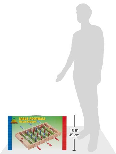 small foot 2019745 1537 Tischkicker aus Holz, kann auf jedem Tisch platziert werden, schult das Reaktionsvermögen, ab 5… – Bild 7