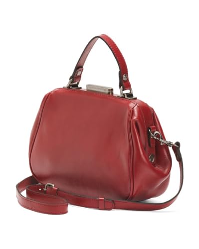 Image of Patricia Nash Gracchi Satchel Leather Handbag Purse
