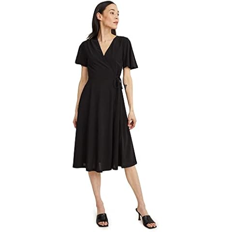C&A Vestido Midi envolvente con cuello en V Cover