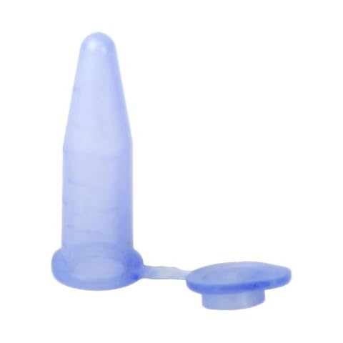 Bio Plas 4043 Polypropylene 0.6mL G-Tube Snap Cap Microcentrifuge Tube, Autoclavable, Blue (Pack of 500) Cover