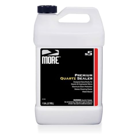 More Premium Quartz Sealer Protector for Countertops - Protect Surfaces and Make Cleaning Easier [Gallon / 128oz] Cover