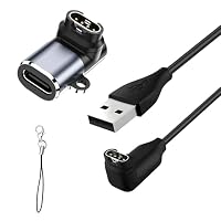 Amazon.co.jp: ガーミン用充電ケーブル 1m L字型 と USB Type-C 変換