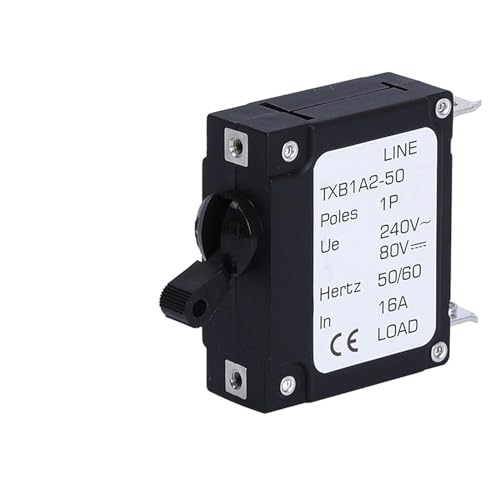Disjoncteur hydraulique électromagnétique anti-panne 32A 4 pôles