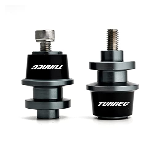 Bobines de bras oscillant 6mm gris pour Aprilia RS 660 et Tuareg
