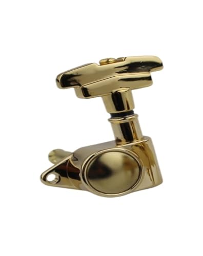 Gold Guitar Tuners 3R+3L Art Deco Rotomatic
