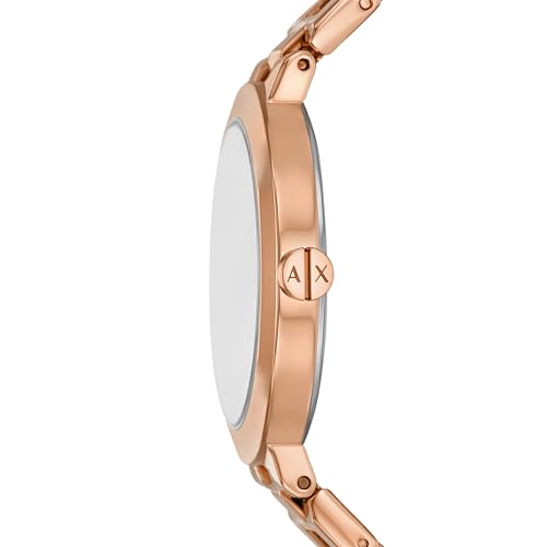 Image of Armani Exchange Rose Gold Watch Set AX7175SET