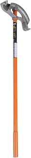 Klein Tools 51607 Aluminum Conduit Bender 3/4-Inch EMT, 1/2-Inch Rigid - Angle Setter, Wide Foot Pedal, Precise Benchmarks