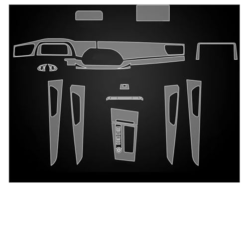 Film transparent TPU pour console Teramont X évite rayures de voiture