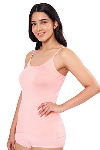 Image of Amante White Women Spaghetti Strap Modal Camisole