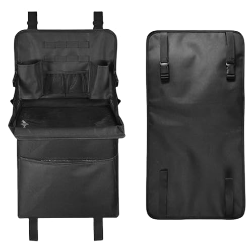 Uhngw Organizador Trasero para Asiento de Coche | Organizador Multifunción Impermeable para Maquillaje y Accesorios - De Automóvil Para SUV Furgoneta,Viajes Familiares Carretera Maquillaje