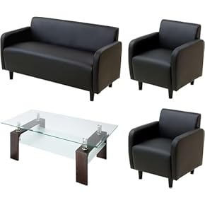 【地域限定送料込み】応接セット　4点 recsetps4-21_050.jpg