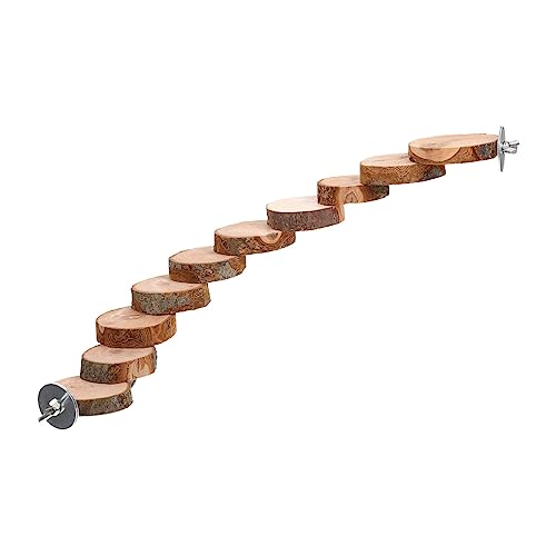 Totority Medium Bird Ladder Parrot Climbing Toy Parrot Cage Accessory Bird Exercise Toy