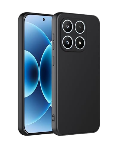 Image of Back Cover Case Compatible for Xiaomi 17 |Raised Edges Protect Camera & Screen|Slim Fit Back Case for Xiaomi 17 - Black