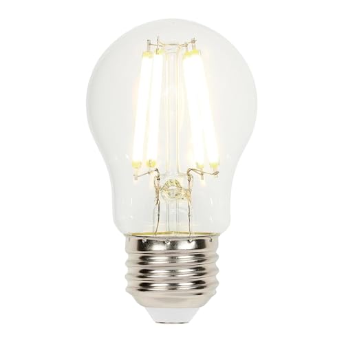 Westinghouse Lighting 5279000 9 Watt (100 Watt Equivalent) A15 Dimmable Clear Filament LED Light Bulb, Medium Base by Westinghouse - Used condition - US$5.07