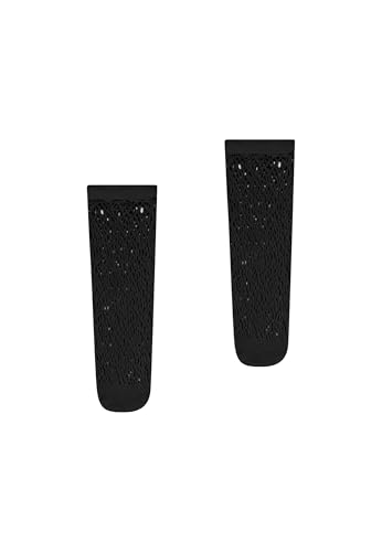 Wolford W Net Socks For Women Patterned Net Design Soft Solid Cuffs Sustainably Dyed No Show Perfect Comfort Short CrewSocks3