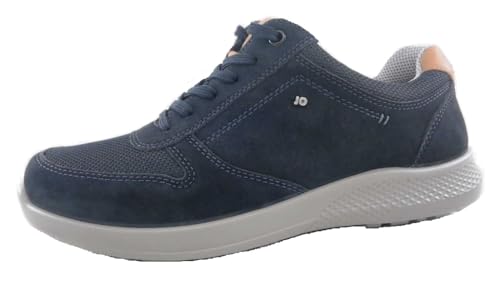 Jomos Master 322392 Baskets Basses Homme en Cuir Véritable Bleu