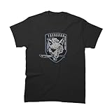 Unisex Shirt Metal Sleeve Gear Holiday Solid Friends Foxhound Birthday Tee T-Shirt Gift for Men Women Multicolor