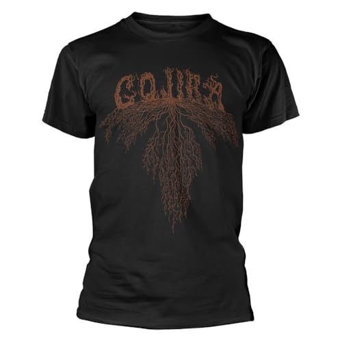 Plastic Head Gojira Roots Band Logo T Shirt, Noir, XL