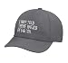 I was Told There Would Be Bacon Adjustable Printed Baseball Hat, Slate Grey