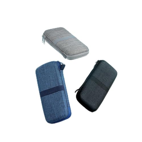 Genérico Estojo Case CINZA de proteção para eletrônicos, resistente à água Organizador Guardar Fone/Carregador/Cabo/Celular