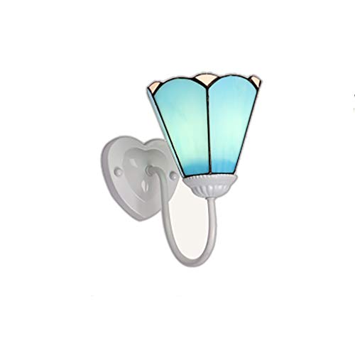 Lampe de chevet de la chambre applique murale blanche