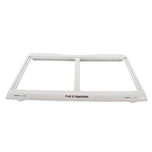 Image of LG ACQ86549505 Refrigerator Crisper Drawer Cover Frame Genuine Original Equipment Manufacturer (OEM) Part