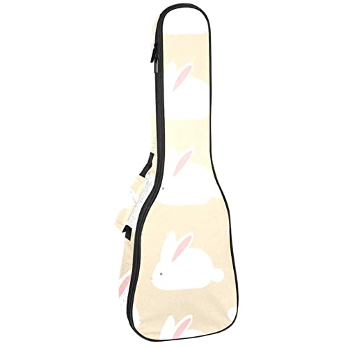 Sac à dos ukulélé concert et soprano rembourré 10mm motif lapin