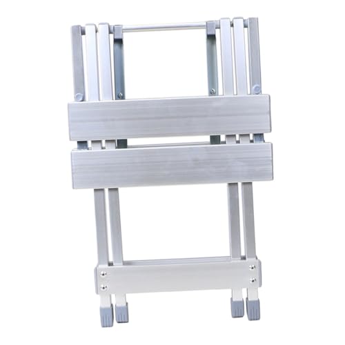 TOPBATHY 1 Pc sillas Plegables butacas de Salon sillas salón Sillon Plegable Beach Chair Sentarse Silla de Camping Silla Plegable útil Silla Exterior aleación de Aluminio Silver