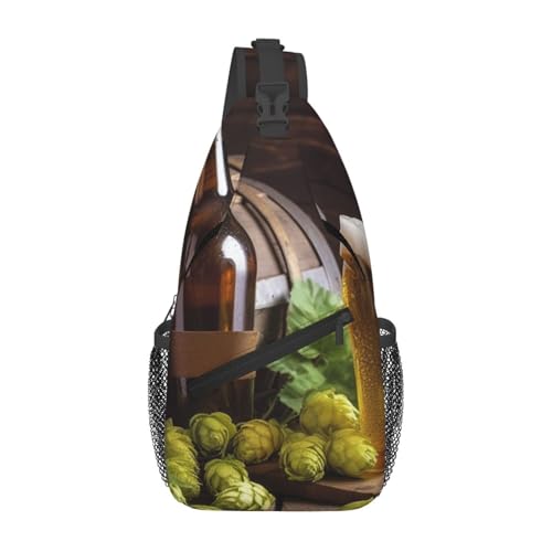 Morrales de Senderismo tipo Sling para Hombre y Mujer Negro miniatura 1