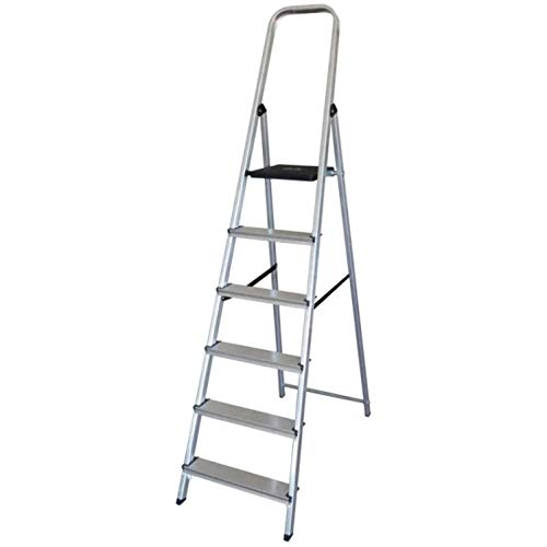 Escalera Q-Connect Aluminio 6 Peldaños
