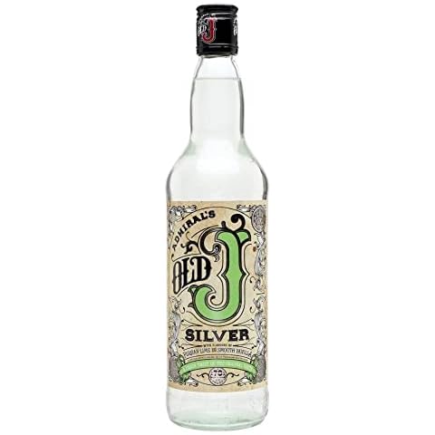 Old J Silver Spiced Rum 70cl Cover