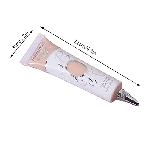 Moisturizing Eye Base Cream, Matte Eyeshadow For Oily Lids Medium Eyeshadow, Matte Eyeshadow Makeup Eyeshadow Base Waterproof & Smudge-Proof & Long Lasting Cream Liquid Anti-Sweat Stage Daily Makeup (F) #TOP5