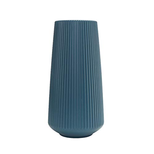 Jarrones Decorativos Florero Blanco Jarrones Decorativos De Suelo Jarrones Decorativos Arreglos Florales para Mesa De Comedor BañO Cementerio Blue
