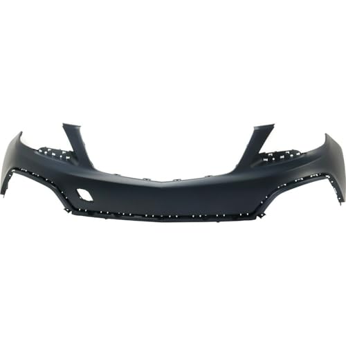 FPHIUE Front Bumper Cover, Upper Primed Plastic Facial Tow Hook