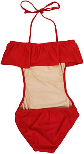 Image of Cheryl Creations Kids Ruffle One Piece Bikini Swimsuit
