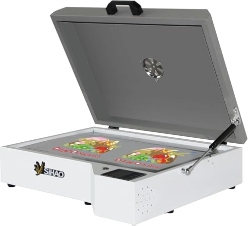 ZHIMAI Horno DTF compatible con impresoras DTF, horno DTF, secador de horno DTF A3/A4, secador de horno DTF 0-300 °C 0-999 S con control digital compacto (horno DTF)