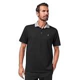 TravisMathew Reservation Number Mens Golf Polo - Black/L