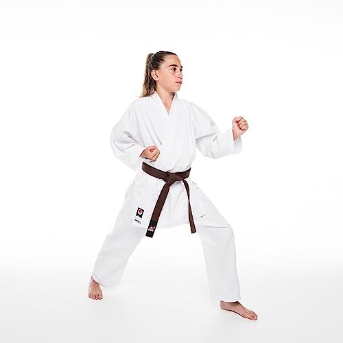 Kimono de karaté Fuji Mae tenue de sport légère arts martiaux blanc