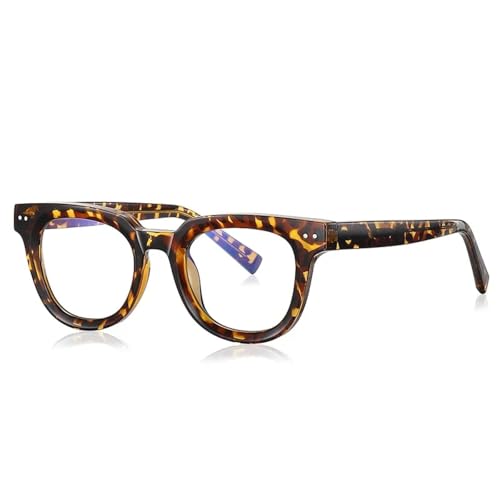 Lunettes rondes rétro légères et élégantes avec petite monture