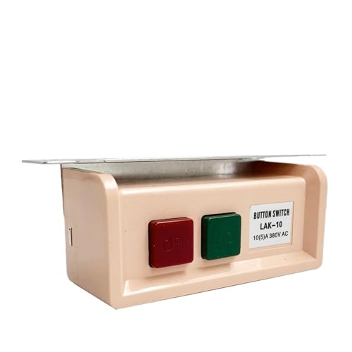 Interruptor pulsador LAK-10 P183 para sustituir mandos desgastados de 220V y evitar averías