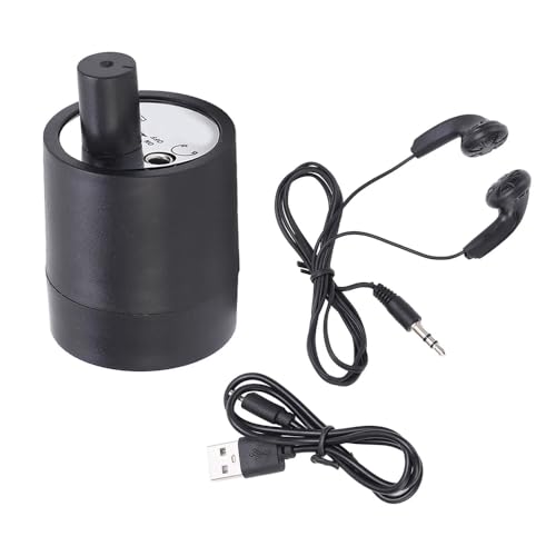 Sarini Ensemble d'amplificateur de Dispositif d'écoute Audio de Microphone amélioré pour Murs/Portes - Outil Vocal d'amplificateur de Son pour Les Tests de Fuite