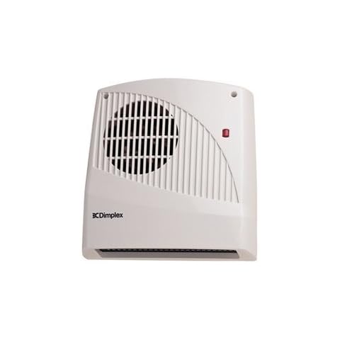 ******NEW RE-MANUFACTURED***** Dimplex FX20VE Fan Heater Wall Mounted with Electronic Timer 1 Bathroom Heater/2kW Energy-Saving. Run back timer Cover