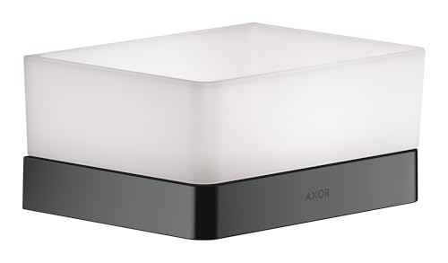 hansgrohe AXOR Universal Accessories Ablage, für Dusche, 42802330, Farbe: Polished Black Chrome