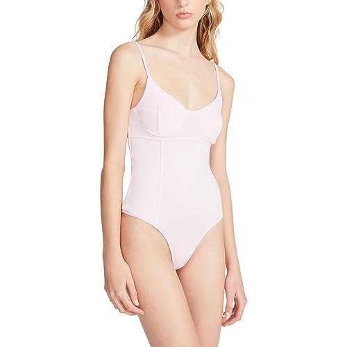 Steve Madden Dory bodysuit chemisier femme en tissu fluide haut de gamme